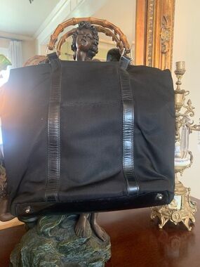 Gucci Black Satchel with Bamboo Handle